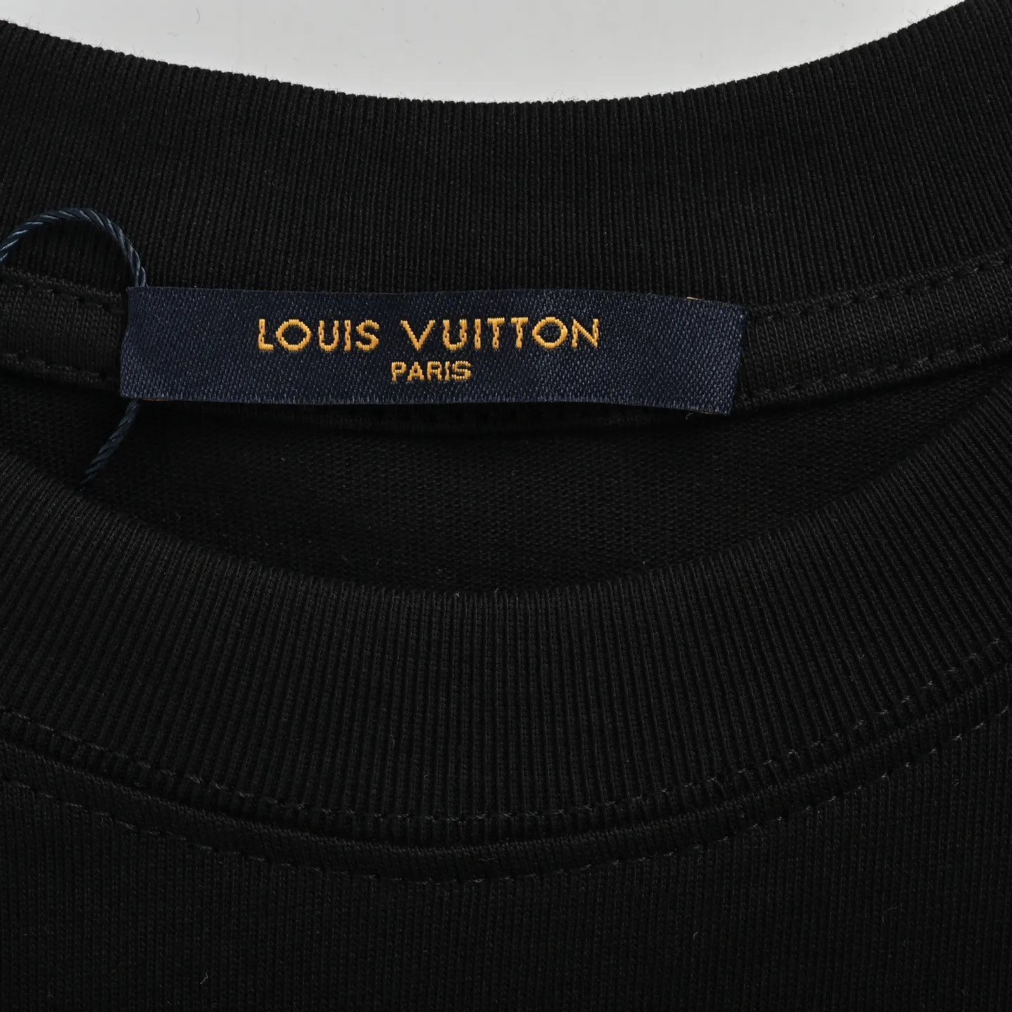 Louis Vuitton/Louis Vuitton 25ss three-ring old flower embroidered short sleeves